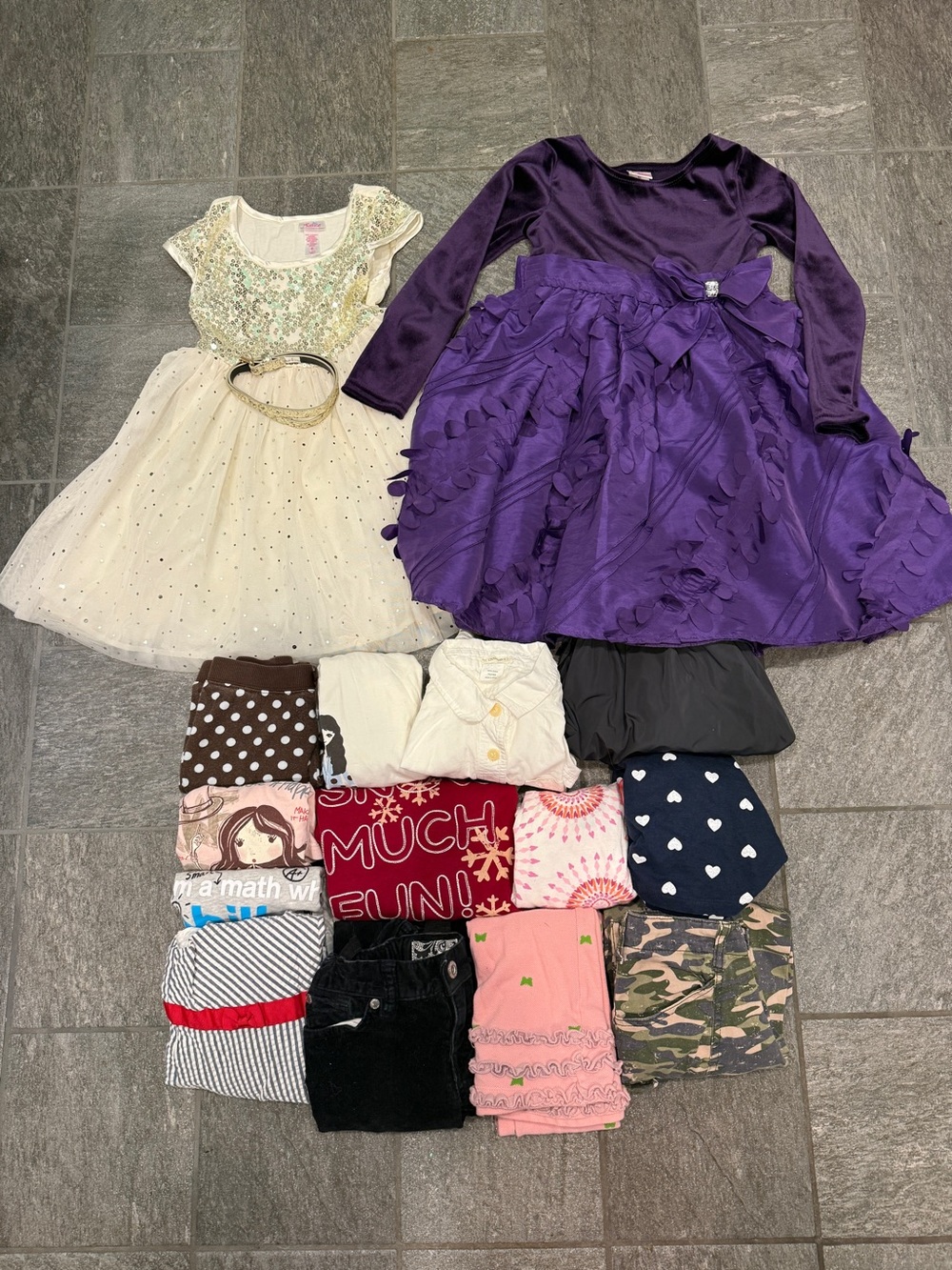 Girls Size 6/7 Clothing Bundle